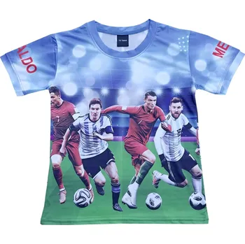 Numberoplus Dětský fotbalový dres - Ronaldo vs Messi Velikost: 12 roky (vel.146)