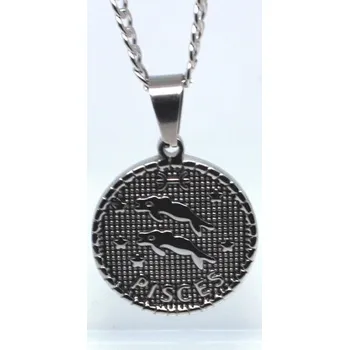 Náhrdelník Steel Edge Přívěsek se znamením z chirurgické oceli WJHC797 - Ryby