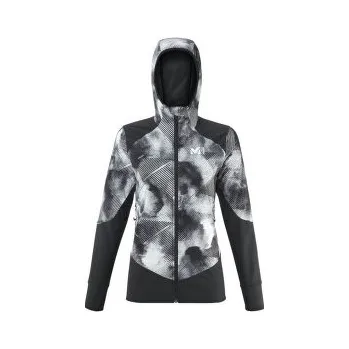 Dámská větrovka Millet Touring Speed XCS Hoodie Women BLACK PRINT černá M