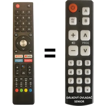 Strong SRT32HD5553 náhradní dálkový ovladač pro seniory