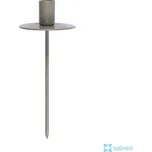 Svícen zápich šedá IB Laursen 5 x 12 cm