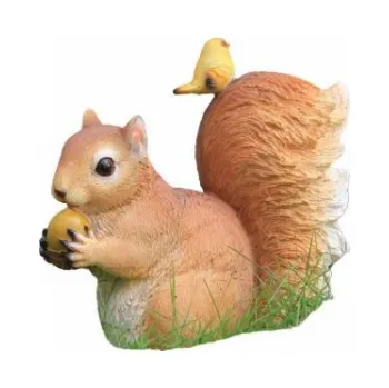 Zahradní dekorace Dekorace veverka NF19199, 24 x 13 x 24 cm