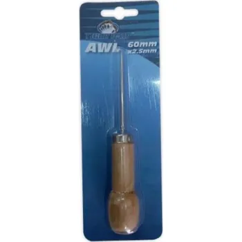 Nábytkové kování Šídlo dřevěná rukojeť 112021, 2,5x60 mm