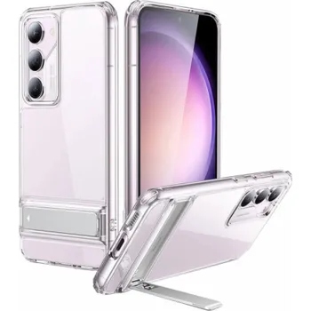 Pouzdro na mobilní telefon Pouzdro ESR Metal Kickstand pro Samsung S23 Plus (čiré)