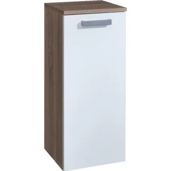 Koupelnový nábytek VARIO skříňka s košem 30cm dub b/biela VARIOK30DBBI