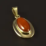 Goldpoint Zlatý přívěsek s korálem Váha: 1.17 g