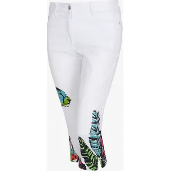 DÁMSKÉ KALHOTY SPORTALM 1717007794 01 - 34 / Bílá