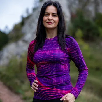 Dámské tričko TERMOVEL Dámské tričko PCE WAVES DLR růžové VELIKOST: 2XL