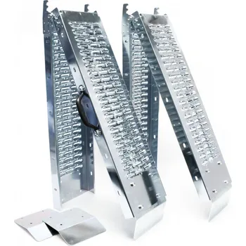 Nakládací rampa pro vozidlo PRODUMAZAHRADU 2 ks Skládací nájezdová rampa 400 kg