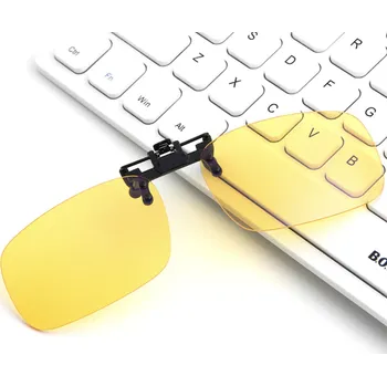 Brýle na čtení BrainMax Klipy na dioptrické brýle blokující 80% modrého světla Klipy na brýle s blokací 80% modrého a zeleného světla pro kvalitní spánek