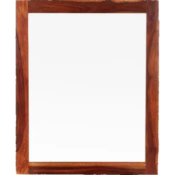 Zrcadlo LAKŠMI Jali z indického masivu palisandr, 50 × 60 - light honey