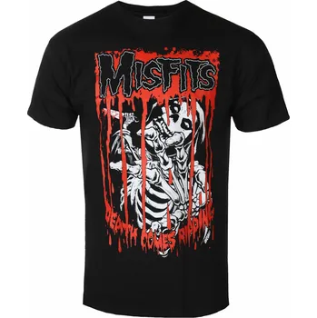 Pánské tričko Tričko metal pánské Misfits - DEATH COMES RIPPING - PLASTIC HEAD - PH12722 - L