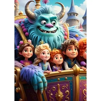 Puzzle BLUEBIRD Puzzle Za dobrodružstvím! 104 dílků