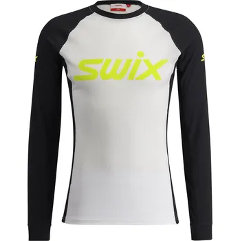 Pánské termoprádlo Swix tričko RaceX Classic Long Sleeve M black/lime - XXL