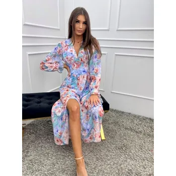 Dámské šaty Dámské letní šaty MSF květinové, VELIKOST UNI ( S, M , L )