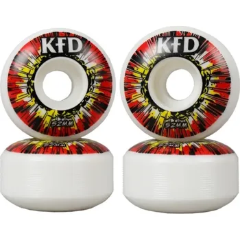 Skateboard Kolečka pro skateboard KFD Blast | 52x32mm | sada 4ks | RED