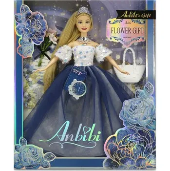 Panenka Anbibi Květinová panenka Pavlínka 28cm