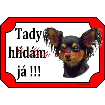 Cedulka pražský krysařík dlouhosrstý - Bez samolepicí vrstvy