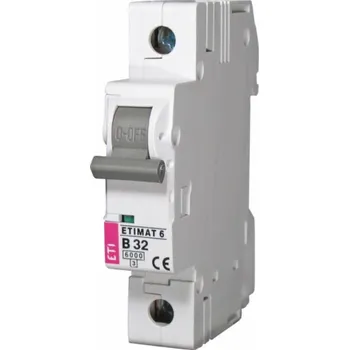 vypínač Automatický spínač ETIMAT 10, 1P, C, 6A, 10kA