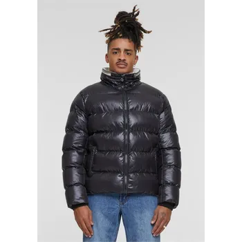 Pánská casual bunda Recycled Zip neck Puffer Jacket - black L