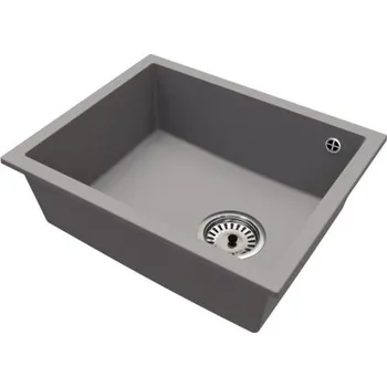 Granitový dřez Granitový dřez FELIX ŠEDÁ 56 x 45 x 20cm
