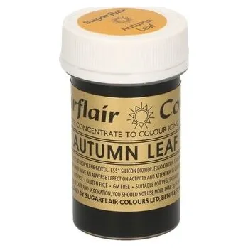 Potravinářské barvivo Gelová barva autumn leaf 25g - Sugarflair