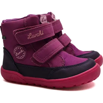 Chlapecká zimní obuv Zimní barefoot obuv Lurchi 84L0013004 purple Velikost: 24