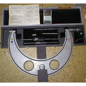 Mikrometr třmenový, 200-300 mm, ČSN 251425 - Somet