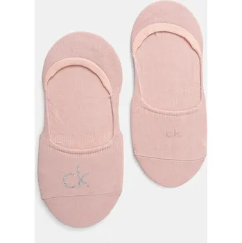 Dámské ponožky Ponožky Calvin Klein 2-pack 701228800.NOS růžová 39X, vel. 35/38