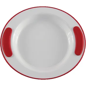 Talíř Ornamin Termotalíř s ohřevem jídla, Ø 25,5 cm (červený)