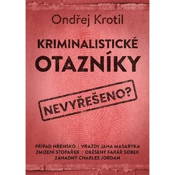 Kniha Kriminalistické otazníky Ekniha