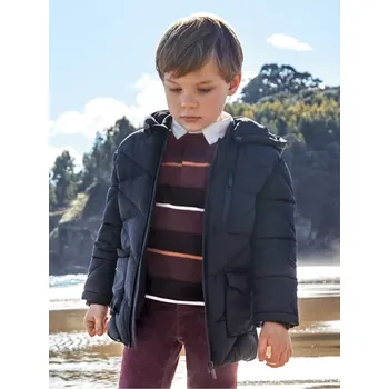 Chlapecká bunda Mayoral zimní bunda 4461-077 tmavě modrá velikost 98