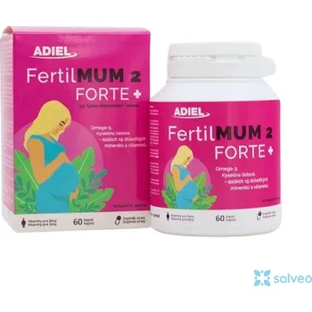 Přírodní produkt FertilMUM2 Forte+ Adiel 60 kapslí