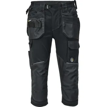 Cerva Kalhoty do pasu DAYBORO 3/4 černá 50