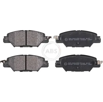 Brzdová destička Sada brzdových destiček, vždy 4 kusy v sadě A.B.S. 35157