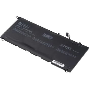 Baterie k notebooku Baterie do notebooku T6 Power pro notebook Dell JD25G, Li-Poly, 7,6 V, 7368 mAh (56 Wh), černá