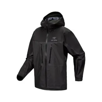 Pánská větrovka Arcteryx Alpha Jacket Men Black černá XL