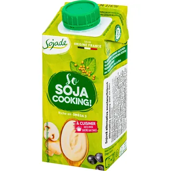 Rostlinné mléko Sojade Sójová alternativa smetany 17% 200 ml