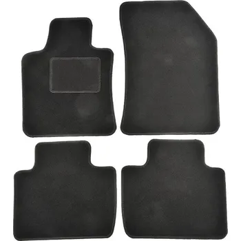 autokoberec ACI textilní koberečky černé (sada 4 ks) pro Peugeot 508 9/2018-