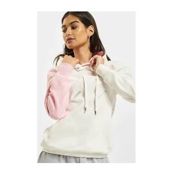 Oblečení a móda Mikina dámská Dangerous DNGRS Down to Earth - bílá-růžová, S