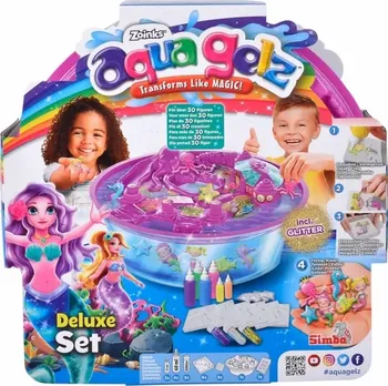 kreativní sada Simba Toys Aqua Gelz Kouzelné mořské panny