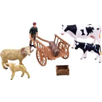 FunToys: Malované zvířátka s ohradou C