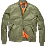 Bunda Vintage Industries Welder - světle olivová, S