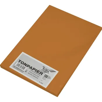 Barevný papír Barevný papír A4 130g/m2 100ks hnědá teraccota