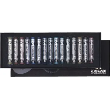 ROYAL TALENS Křídové pastely REMBRANDT Soft, 15ks Dark