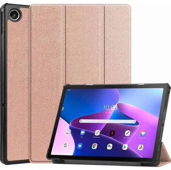 Pouzdro na tablet Chytré polohovatelné pouzdro na Lenovo Tab M10 Plus (3. Gen) - růžovozlaté