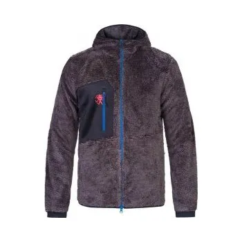 Pánské oblečení RAFIKI HULK black bean S; Černá mikina + DÁREK DLE VÝBĚRU!