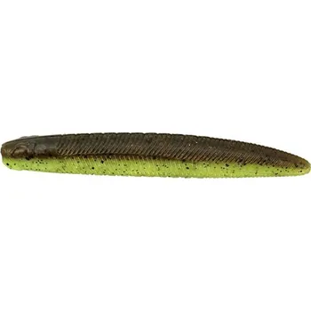 Umělá nástraha Illex Gumová nástraha Červ Yammy Fish 7,1cm 5ks - Green Pumpkin Chart