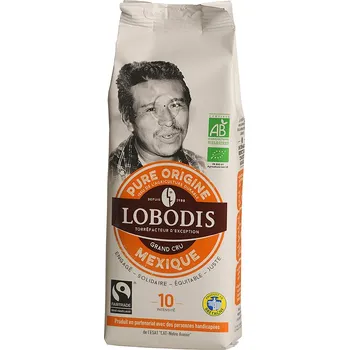 Káva Lobodis Bio mletá káva z Mexika, 250 g
