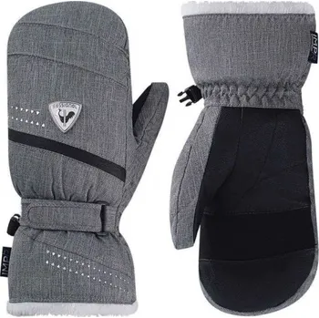 Rukavice dámské palčáky Rossignol Nova IMPR, heather grey - vel. L 114091